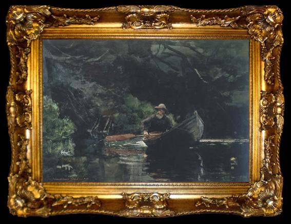 framed  Winslow Homer The Guide (mk44), ta009-2